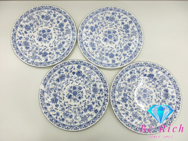 楽天市場】ミントン MINTON シャリマー プレート 4枚セット 白