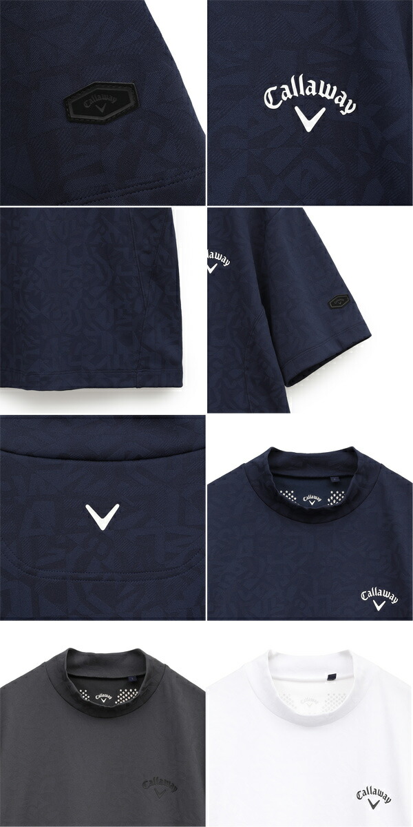 楽天市場】キャロウェイ ゴルフ メンズ ウェア 半袖 モックネック