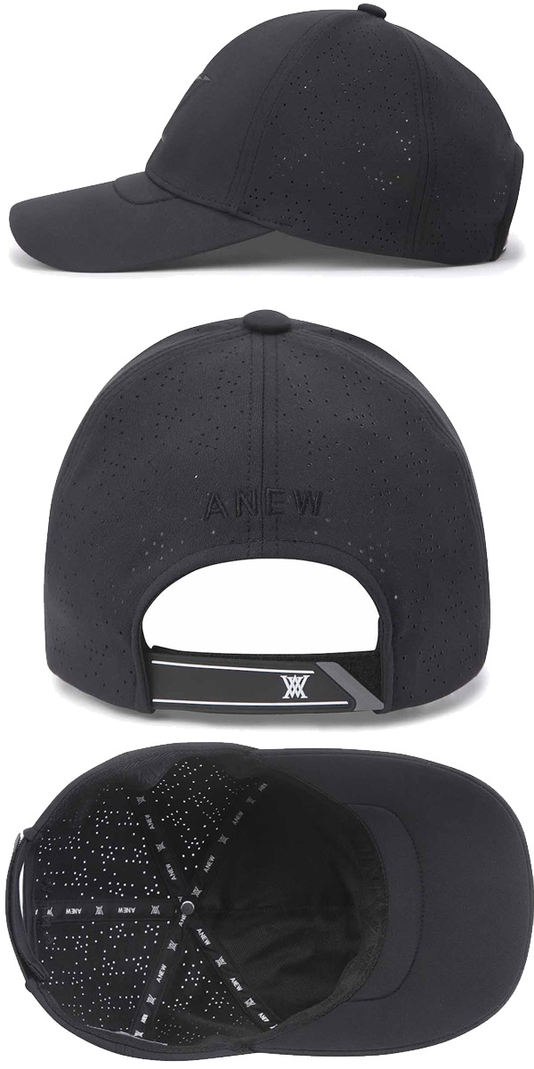 楽天市場】アニュー ゴルフ キャップ AGFUUCP07 ブラックフィニッシュ