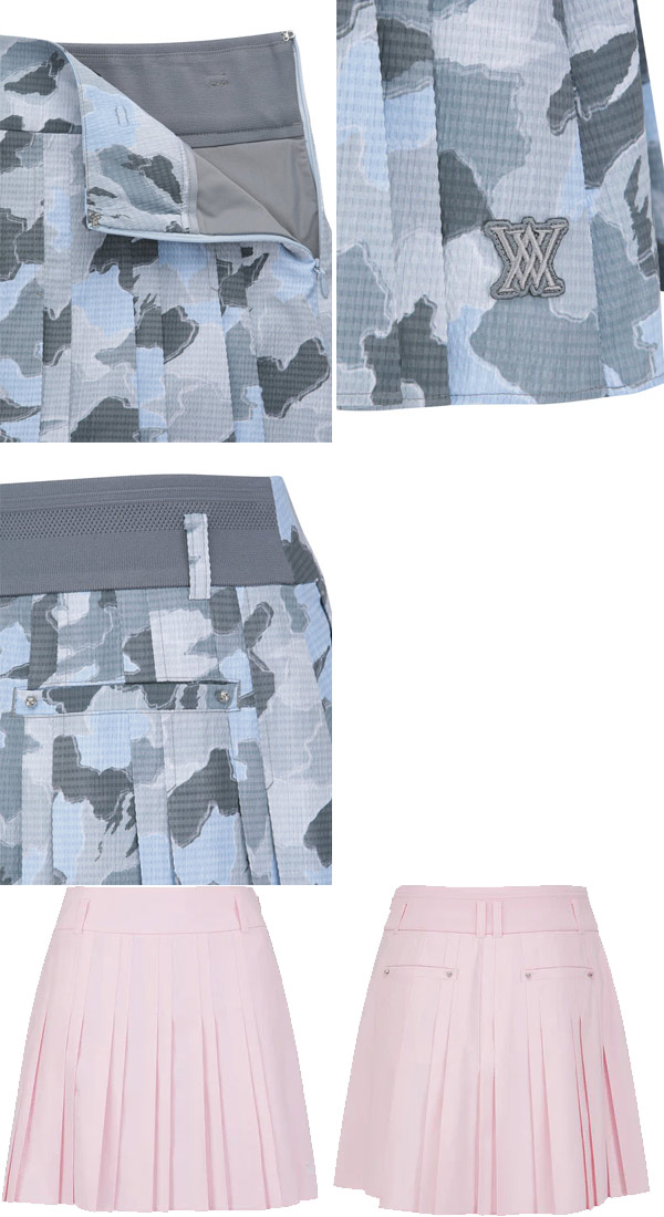 楽天市場】アニュー ゴルフ レディース プリーツ スカート AGFMWSQ01