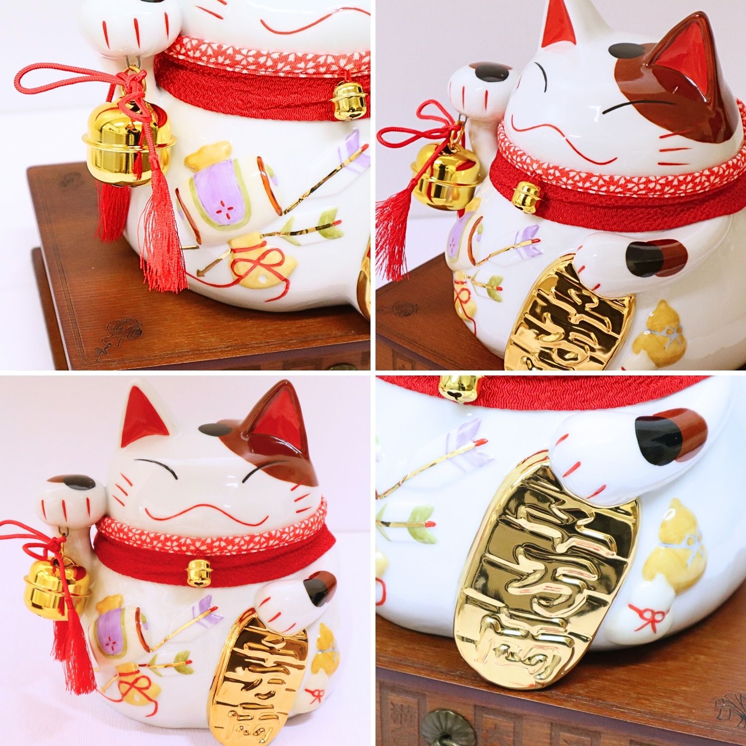 楽天市場】【条件達成でポイント3倍】 貯金箱 招き猫 猫舎道楽堂本舗