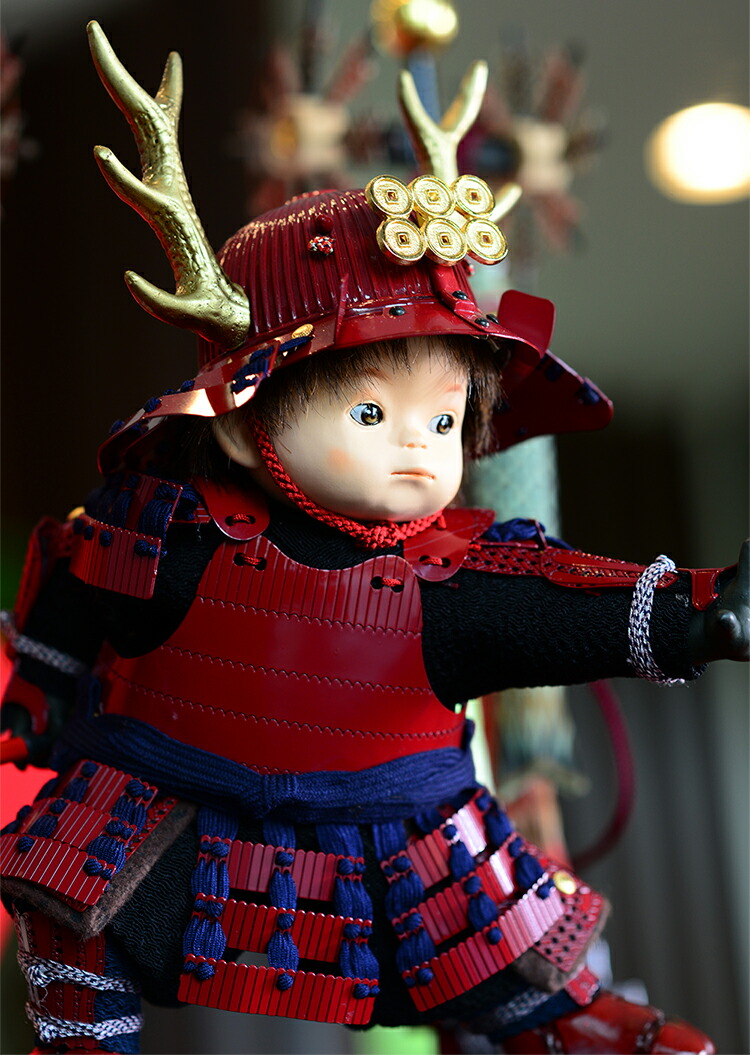 楽天市場】【条件達成でポイント3倍】 真田幸村 五月人形 壹三 子供