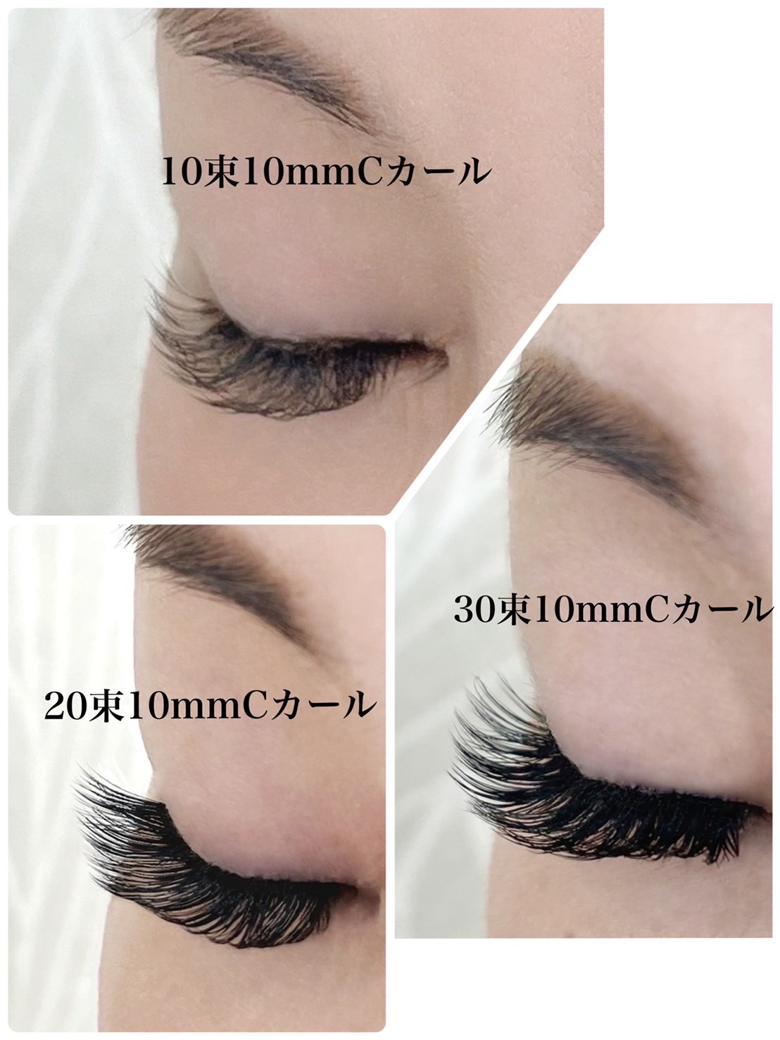 楽天市場】【黒】セルフまつ毛エクステ単品 お好きなエクステを1種類