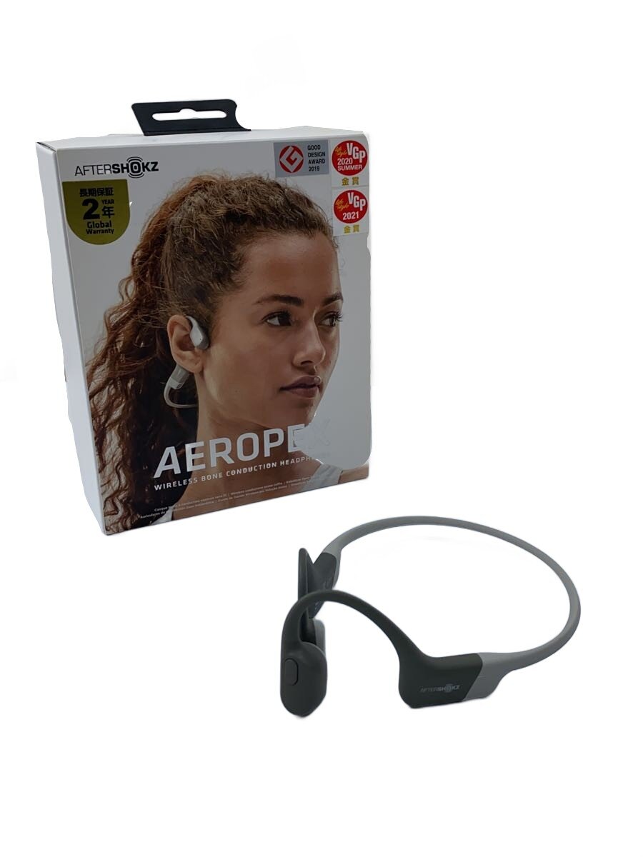 楽天市場】aftershokz aft-ep-000012 aftershokz aeropex lunar greyの通販