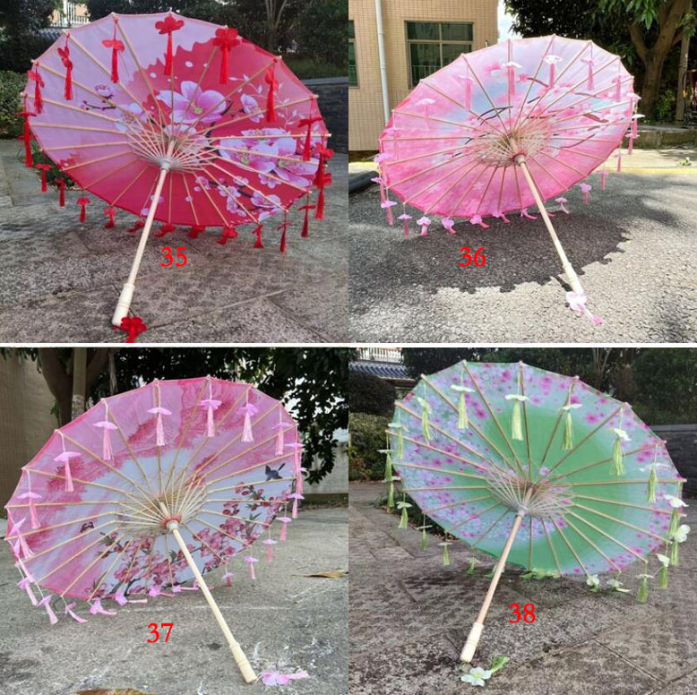 楽天市場】38色 道具傘 中華 コスプレ 道具唐傘 からかさ 日傘・舞傘