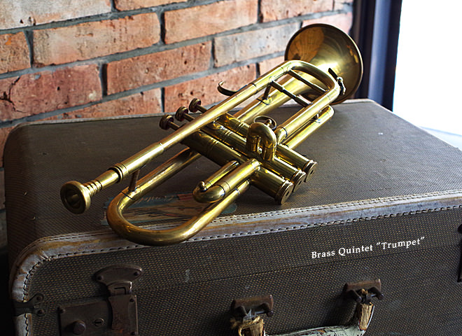 楽天市場】【真鍮 オブジェ 置物 楽器 オーナメント トランペット