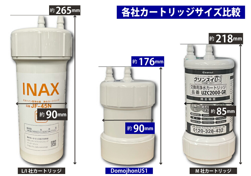 楽天市場】リクシル/イナックス 浄水器に使用できる互換性のある