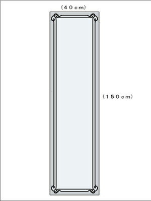 楽天市場】【クーポンあり】JHA 姿見 壁掛け 鏡 おしゃれ 姿見ミラー
