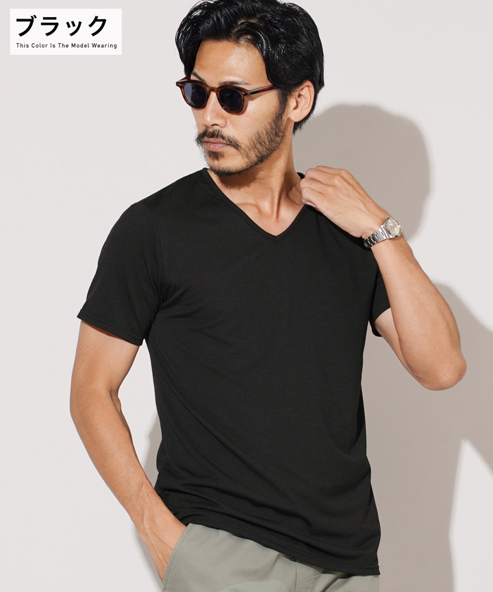 楽天市場】【最大72%OFF】【タダ割】vネック tシャツ メンズ 無地 半袖