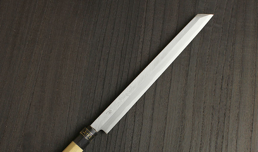 楽天市場】白二（上作） 刺身切付 240mm 實光包丁(堺包丁) 贈り物