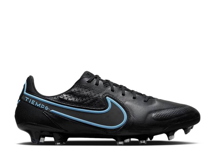 楽天市場】【 NIKE TIEMPO LEGEND 9 ELITE FG 'BLACK BLUE HERO