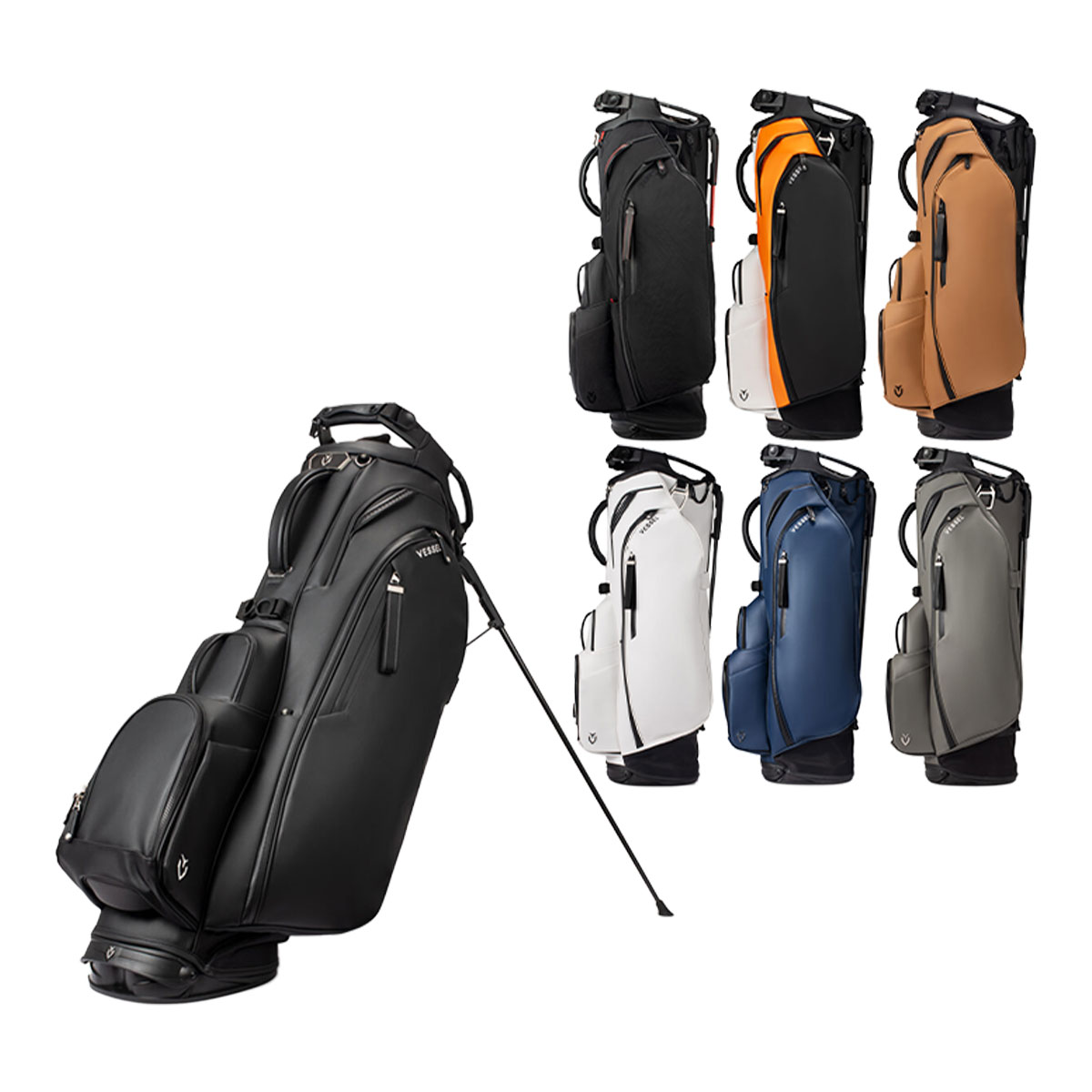 楽天市場】ヴェッセル キャディバッグ（カラーオレンジ）の通販