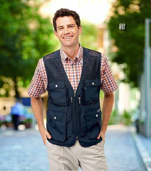 楽天市場】ダンロップ・リファインド多ポケット軽量メッシュベスト