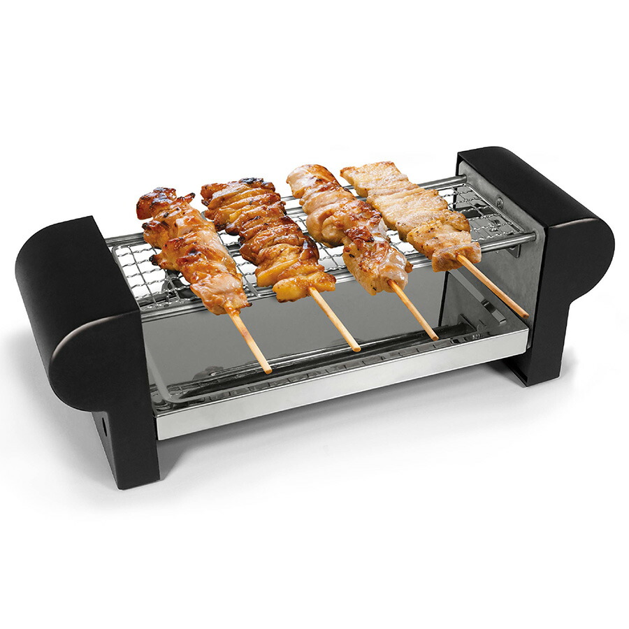 楽天市場】焼き鳥焼き器 家庭用 ちょこっとグリル 焼鳥 一人焼き鳥