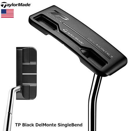 楽天市場】テーラーメイド 2024 TP Black DelMonte SingleBend パター