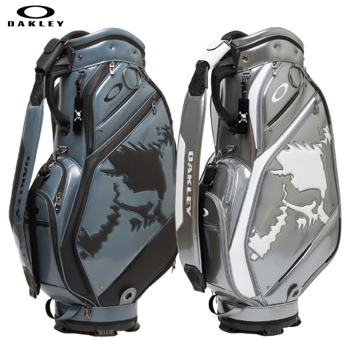楽天市場】オークリー OAKLEY キャディバッグ 9.5型 Skull Golf Bag