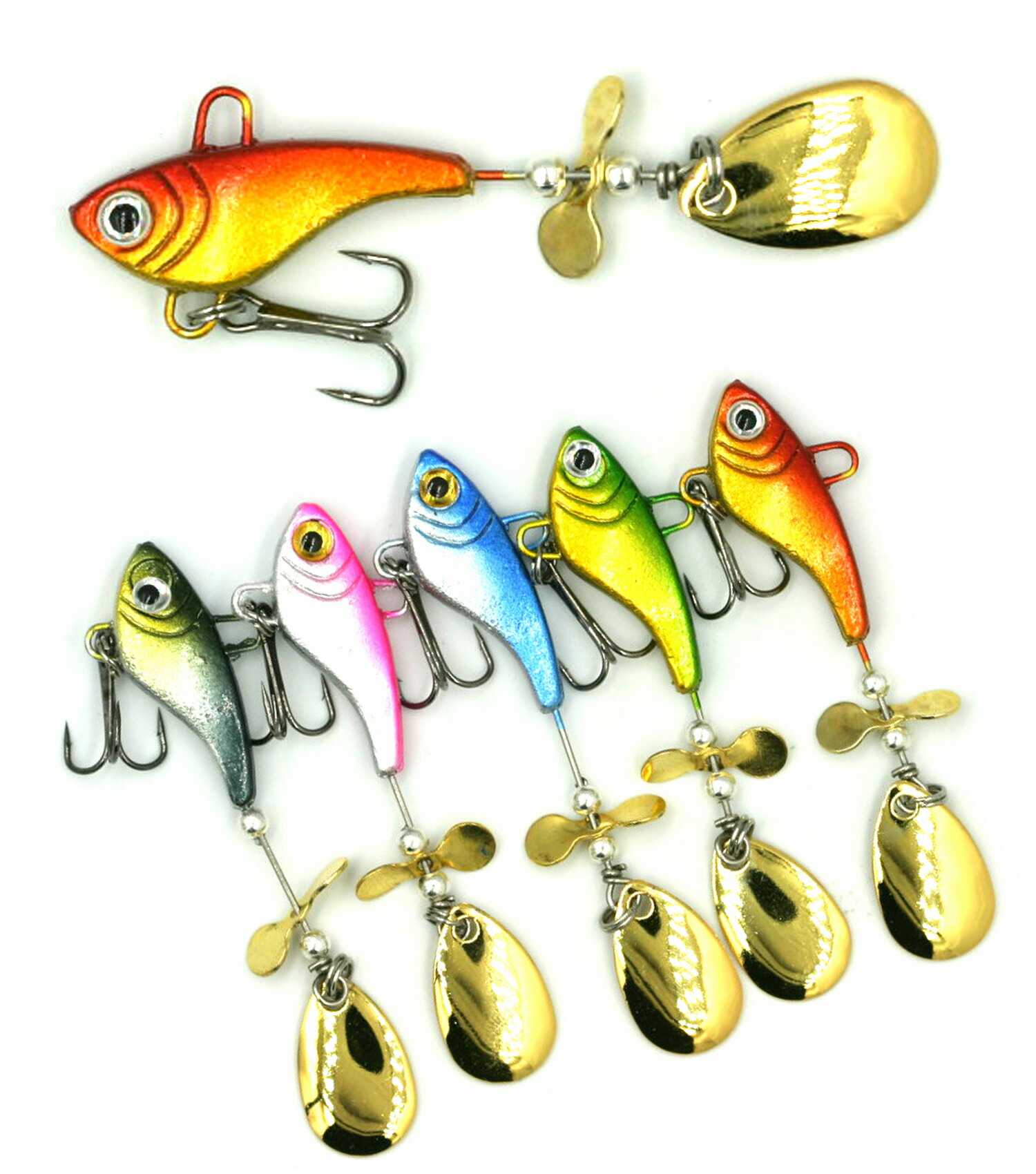 楽天市場】【10g 5個セット】スピンテールジグ ルアーセット バス釣り