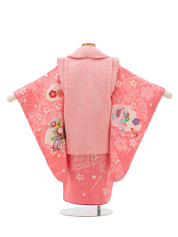 楽天市場】七五三 着物 3歳 レンタル 七五三 3歳 被布 セット 4543