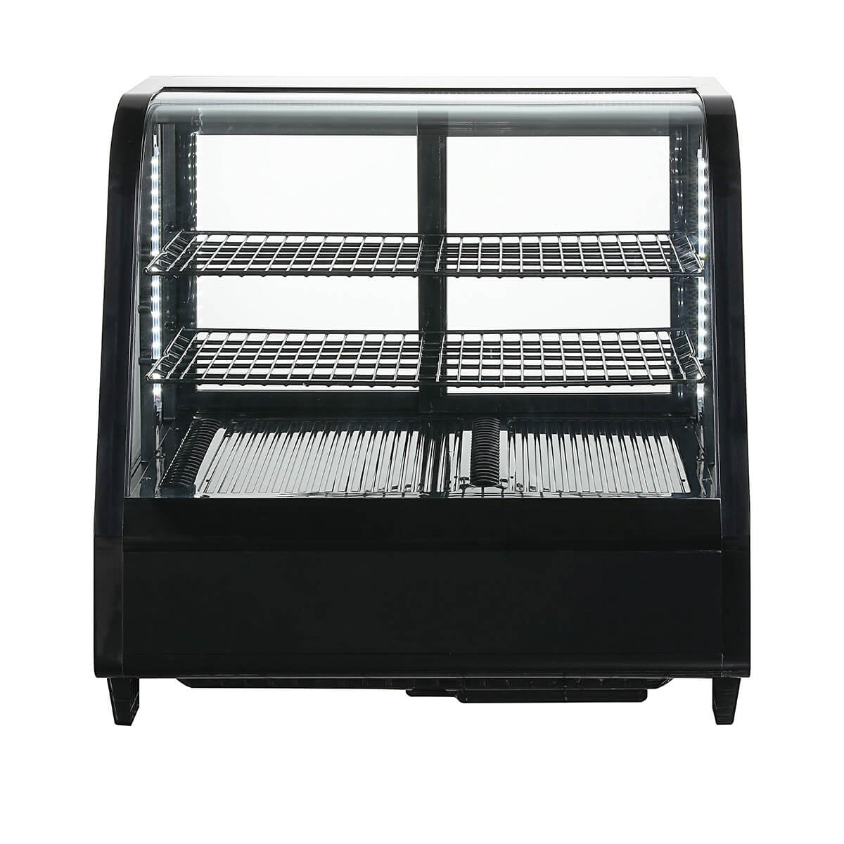 楽天市場】【春分セール！】 100L 卓上冷蔵ショーケース 対面 黒 HJR