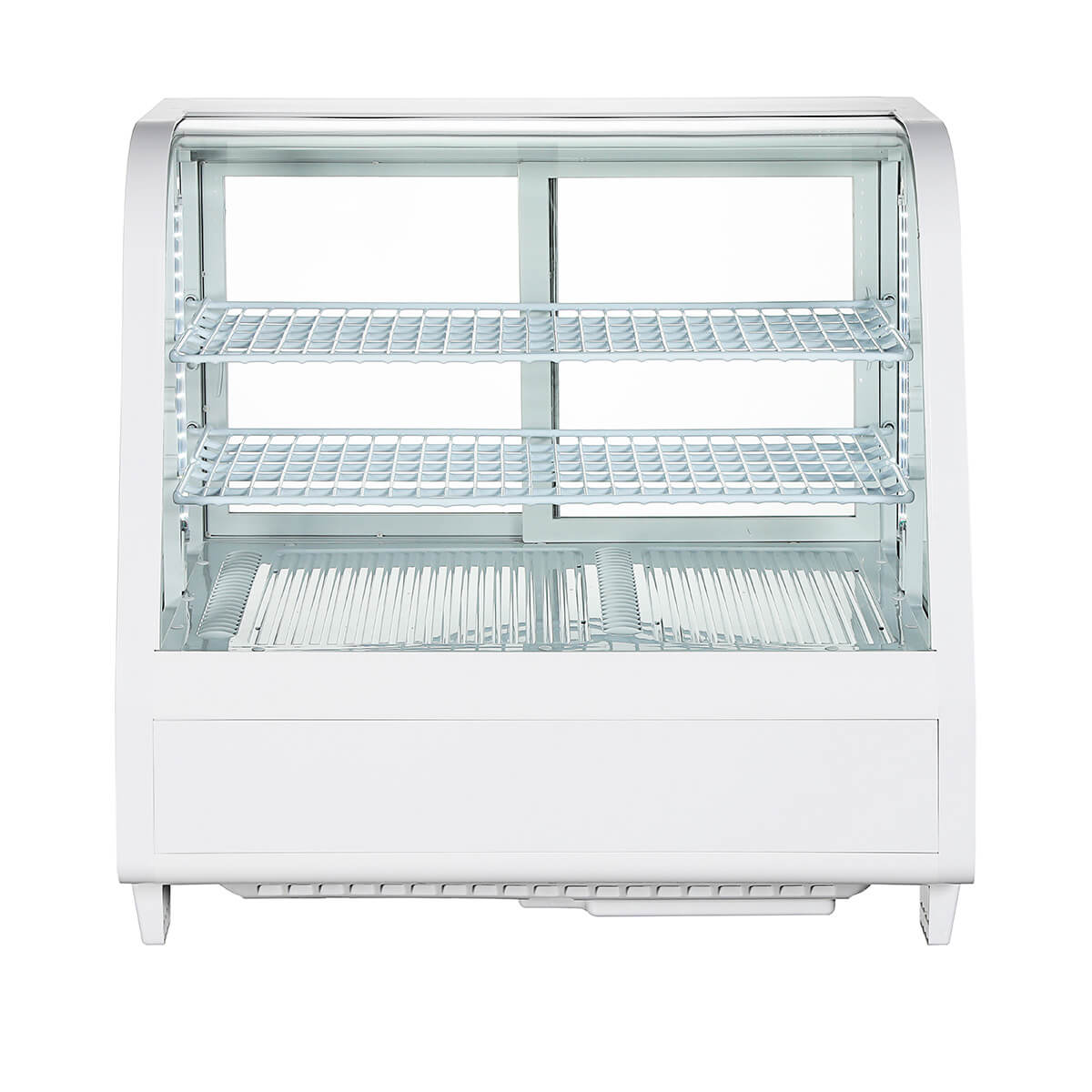 楽天市場】【春分セール！】 100L 卓上冷蔵ショーケース 対面 白 HJR