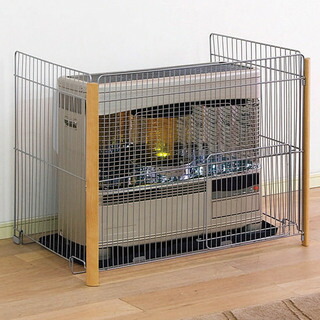 楽天市場】ストーブガード 幅87cm 石油ストーブ FF式 煙突式 対応