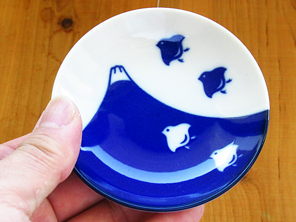 楽天市場】千鳥 染付け 小皿 9.3cm 3寸皿 薬味皿 ざるそば【 選べる5柄