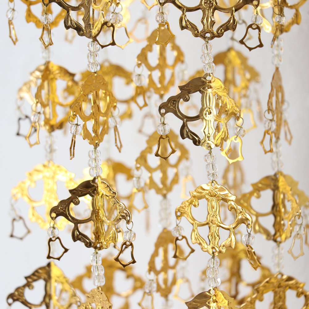 楽天市場】アルミ蓮笠瓔珞（ようらく ヨウラク 珱珞） （1対