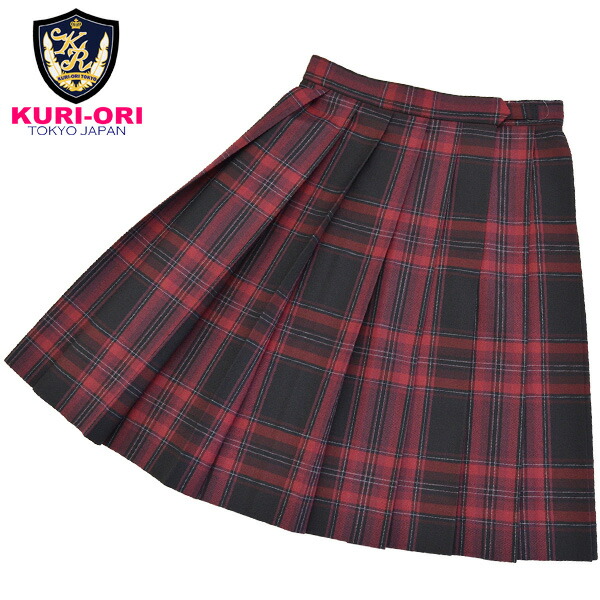 楽天市場】冬制服スカート【赤×黒茶大チェック】ウエスト60・63・66