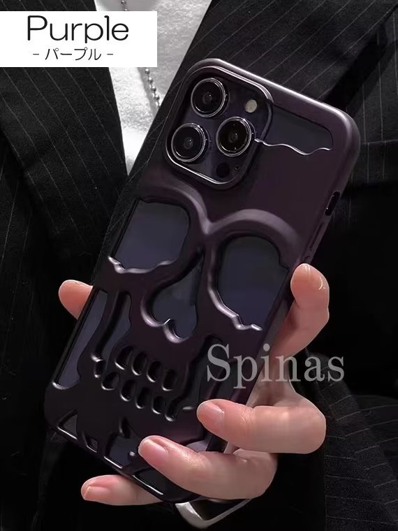 楽天市場】iphone15シリーズ新追加！クールな切り抜きスカルモチーフ