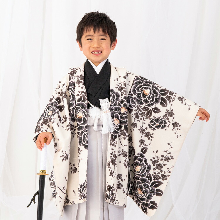 楽天市場】【レンタル】七五三 着物 5歳 羽織袴セット 男の子 15点フル
