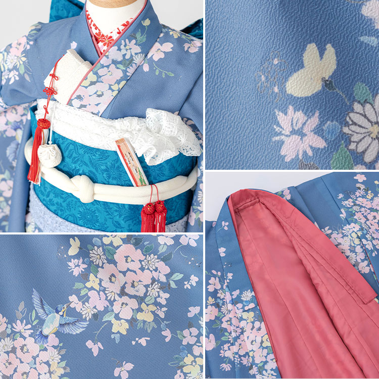 楽天市場】【レンタル】七五三 着物 7歳 四つ身セット(結び帯セット