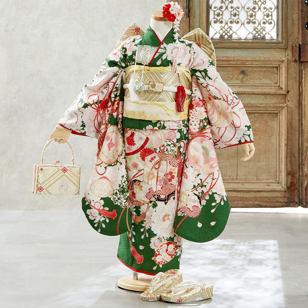 楽天市場】☆【レンタル】七五三 華徒然 着物セット レンタル 753 7歳