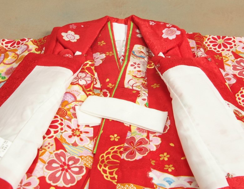 楽天市場】七五三 着物 3歳 絹100％ 正絹 京都花ひめブランド 女の子