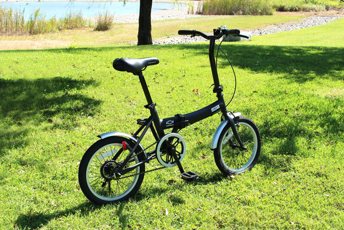 楽天市場】折りたたみ自転車 16インチ ミニベロ CHEVROLET シボレー