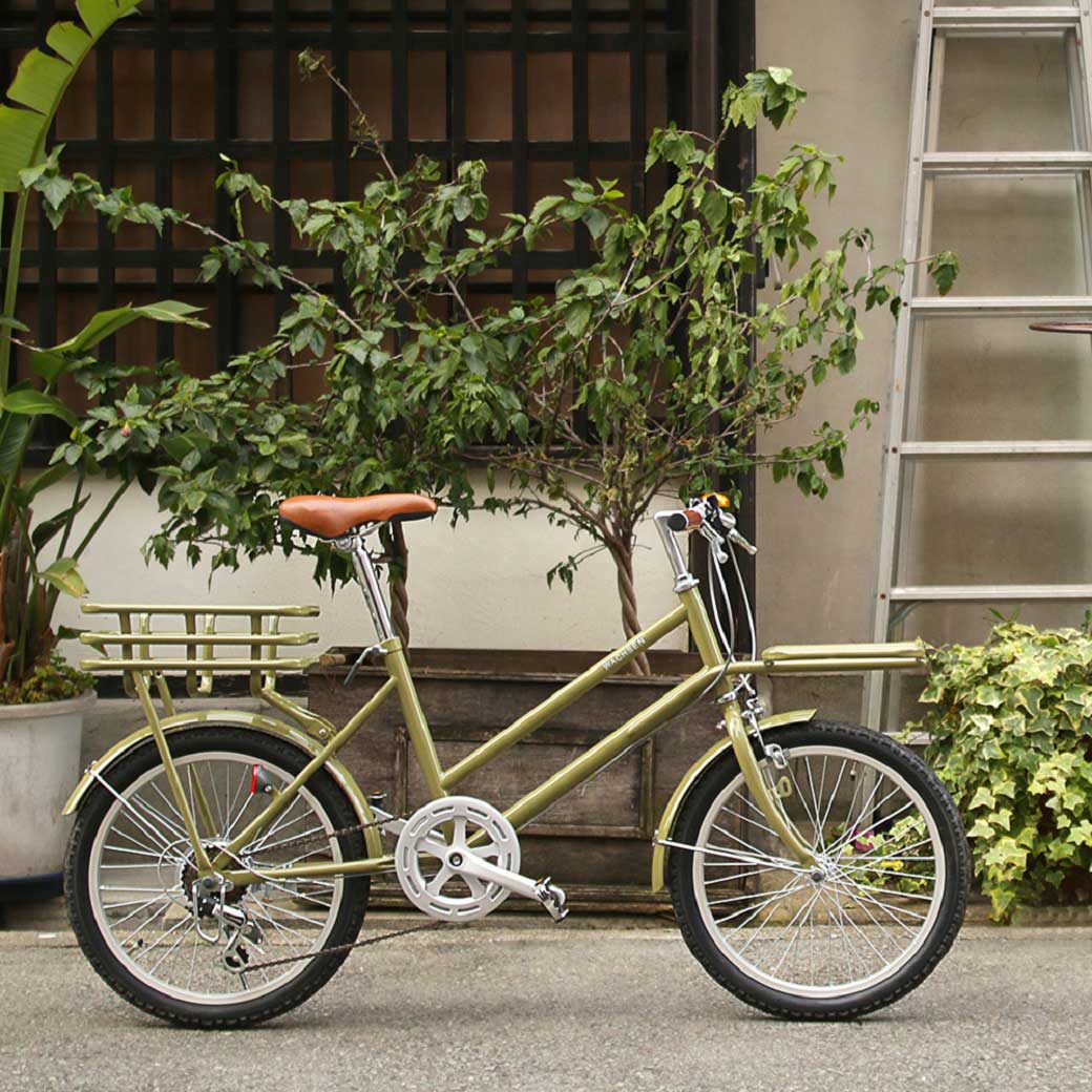 楽天市場】カーゴバイク シティサイクル 20インチ 6段 変速 付き