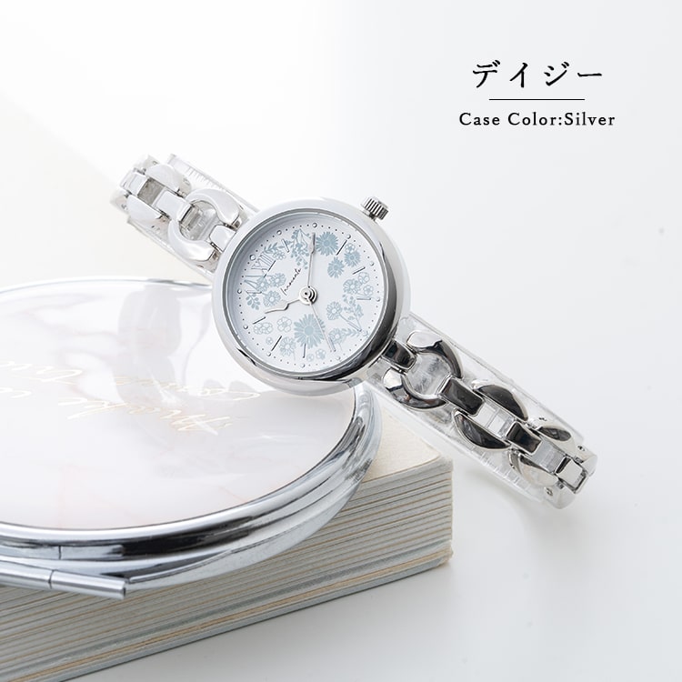 楽天市場】腕時計 レディース 5気圧防水 花 フラワー ブレスレット