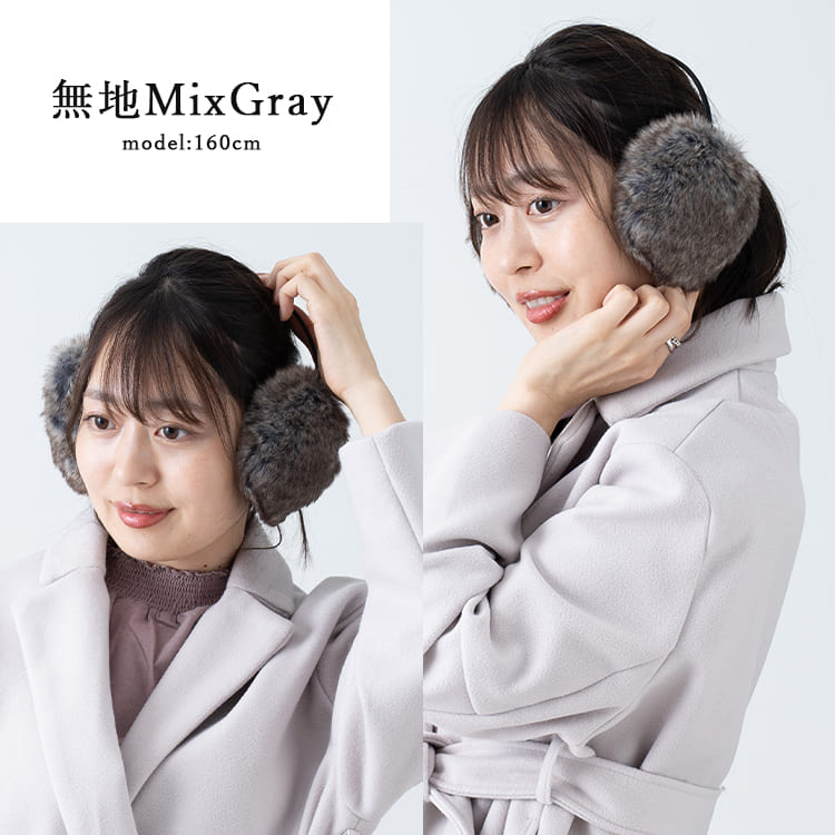 楽天市場】耳あて レディース イヤーマフ イヤーウォーマー フェイク