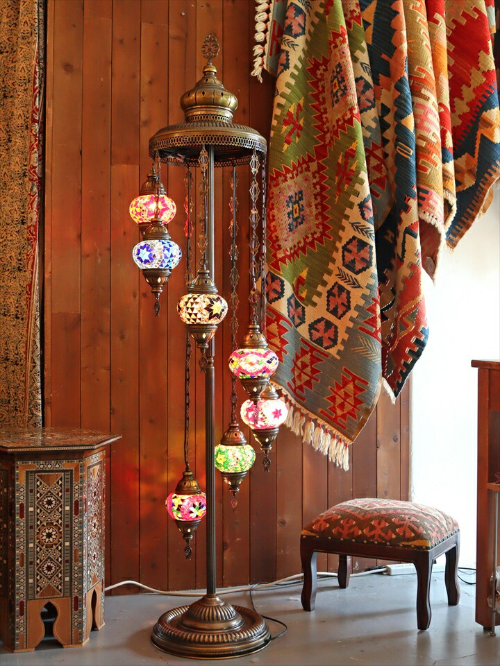 楽天市場】【10%OFFクーポン対象】トルコランプ モザイクシャンデリア