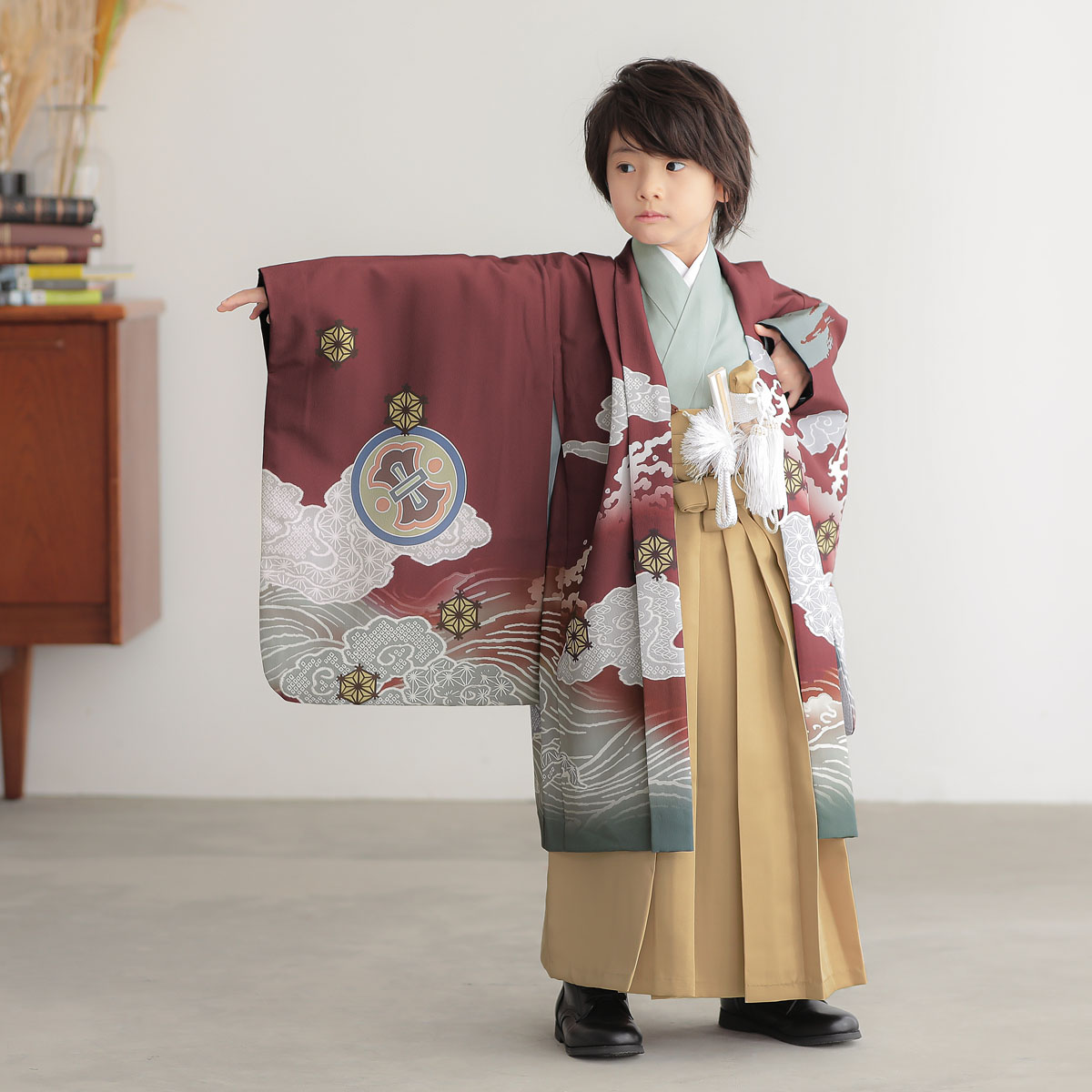 楽天市場】【レンタル】七五三 5歳 レンタル 753 袴セット 男児 着物