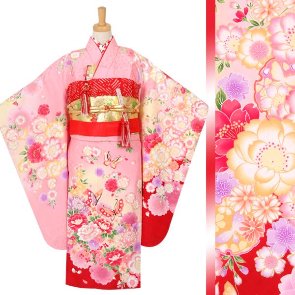 楽天市場】【レンタル】753 七五三 着物 7歳 フルセット 女の子