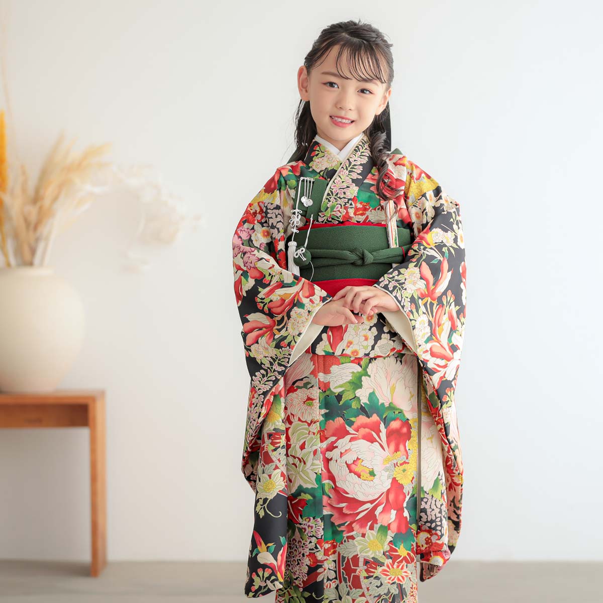 楽天市場】【レンタル】753 七五三 着物 7歳 フルセット 女の子