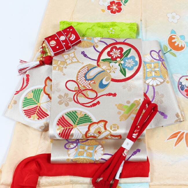 楽天市場】【3/8 20:00-4H限定☆10%OFFクーポン】七五三 祝帯 正絹