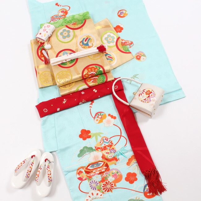 楽天市場】【3/11 01:59まで☆10%OFF】七五三 7歳 着物 手描き京友禅