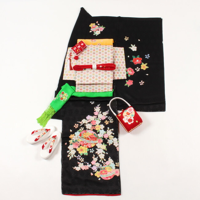 楽天市場】【3/6 20:00-4H限定☆10%OFFクーポン】七五三 7歳 着物 フル