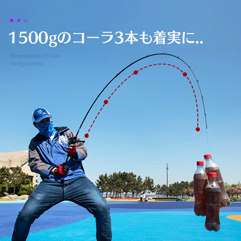 楽天市場】送料無料 釣り竿 釣竿 2.1m 2.4m 振出 コンパクトロッド