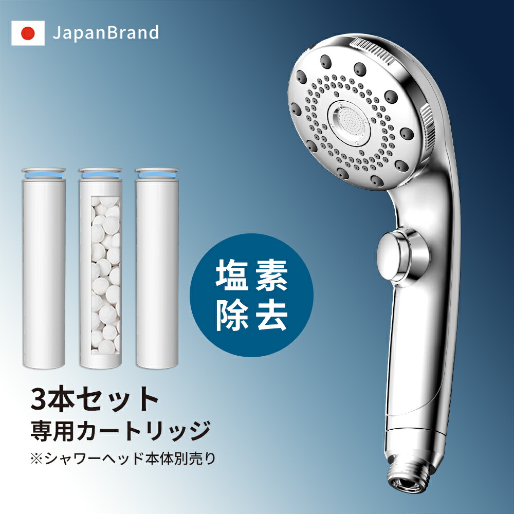 GEMMOVE MULTIONIZER 浄水器カートリッジ付きシャワーヘッド GEMMOVE