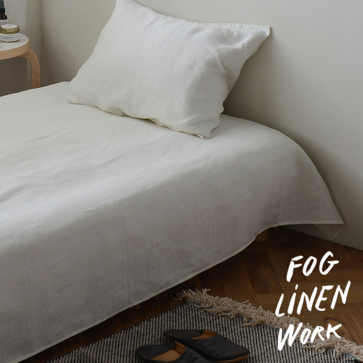 楽天市場】fog linen work フォグリネンワーク リネン フラットシーツ