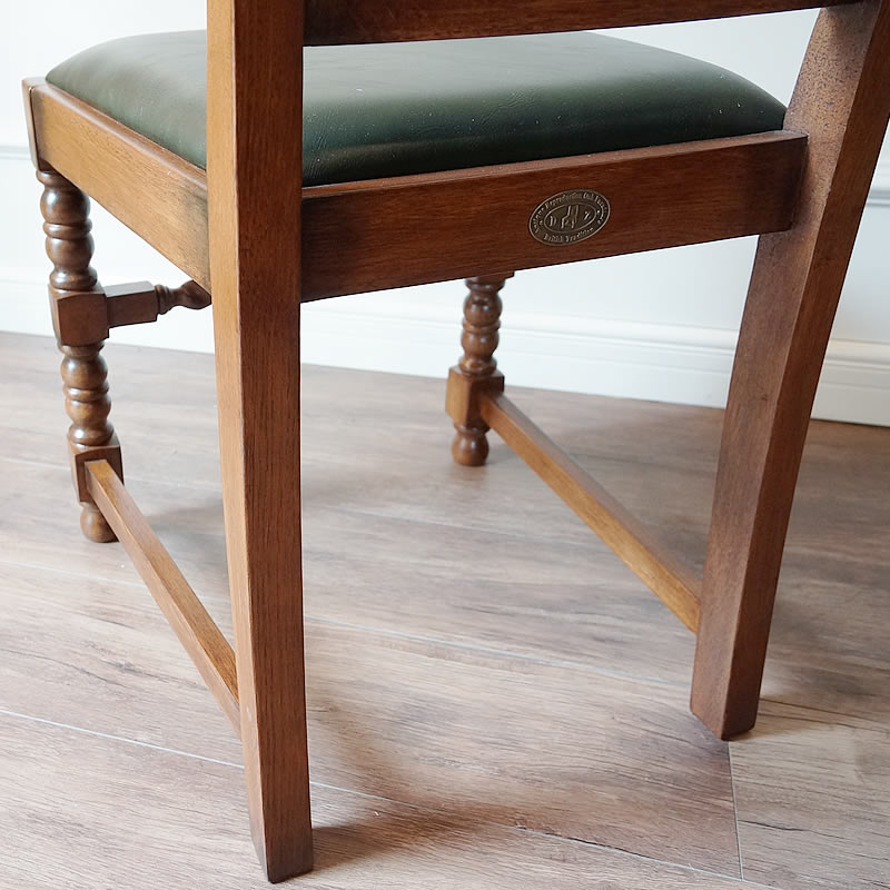 楽天市場】アンティーク家具調 ダイニングチェア 4脚セット 木製 緑色