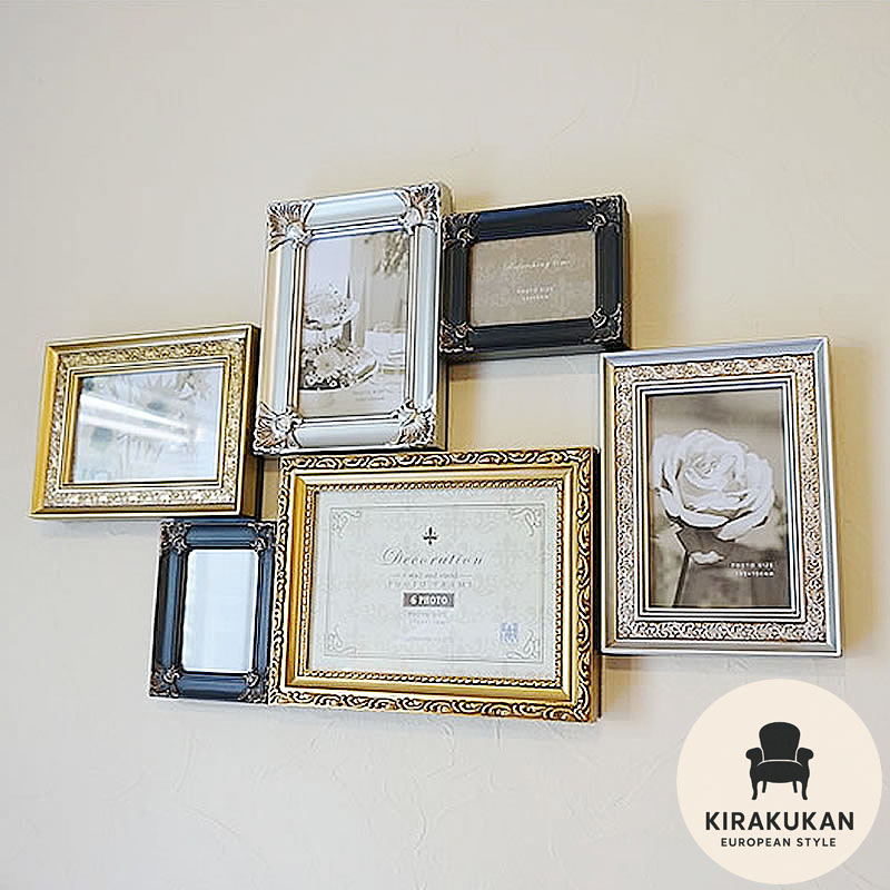 楽天市場】【スーパーセール価格】 ファミリー 6窓 フォトフレーム