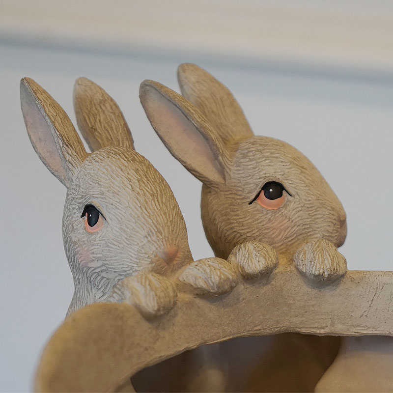 楽天市場】【スーパーセール期間限定価格】 うさぎ雑貨 プランター